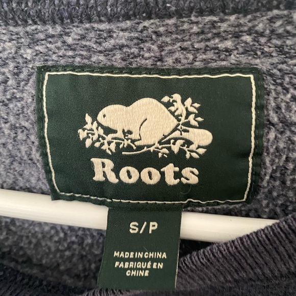 Roots Navy-Blue Crewneck - Picture 2 of 3